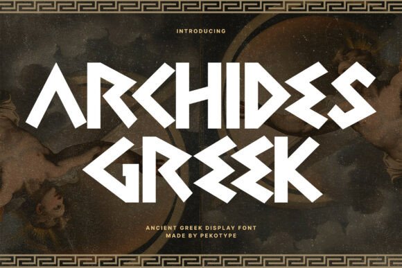 Archides Font: A Timeless Typeface for Bold Branding