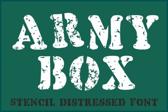 Army Box Font: A Rugged Typeface for Editorial Design