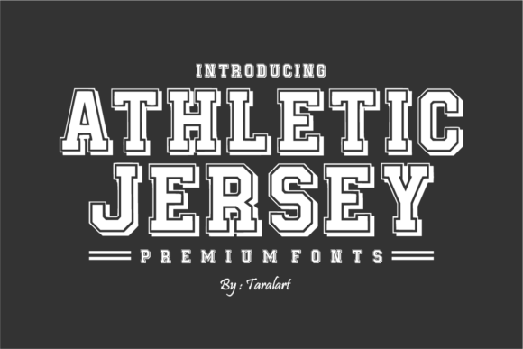 Athletic Jersey Font for Bold Branding and High-Impact Designs