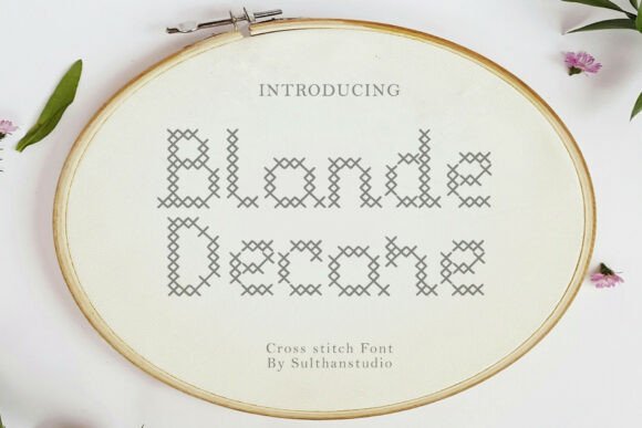 Blonde Decore Font for Unique Web Design Projects