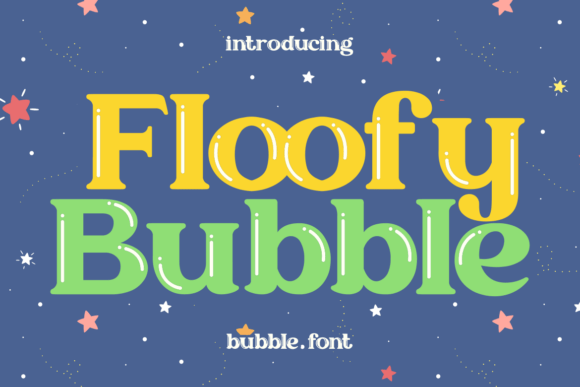 Floofy Bubble: The Playful Display Font That Elevates Campaigns