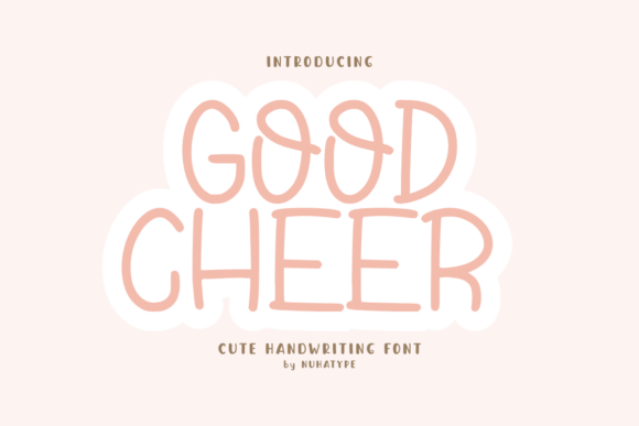Good Cheer Font Review: A Bubbly Typeface for Playful Branding