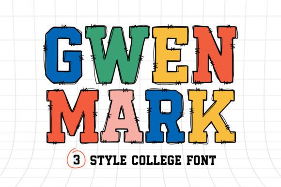 Gwen Mark Font for Modern Display Typography