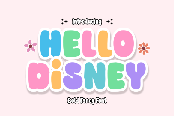 Hello Disney Font for Memorable Branding and Kids-Friendly Designs