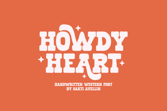 Howdy Heart Font: A Playful Display Typeface for Stronger Campaigns