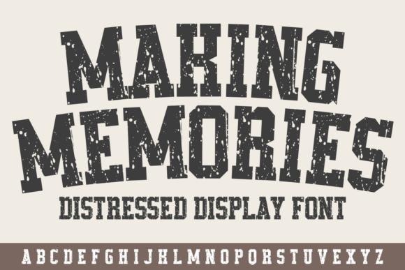 Making Memories Font for Branding That Stands Out