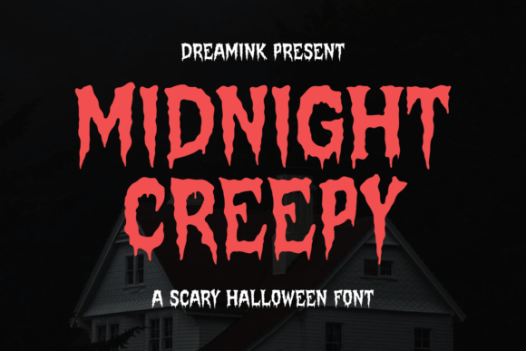 Midnight Creepy Font: Eerie Style for Business Branding