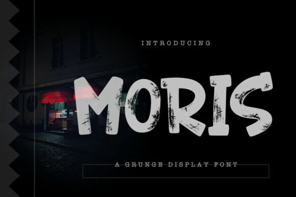 Moris Grunge Display Font in Real-World Branding Projects