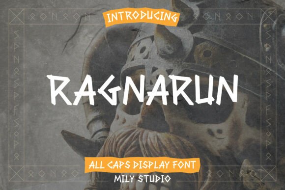 Ragnarun: A Nordic Display Font for Bold Web Design