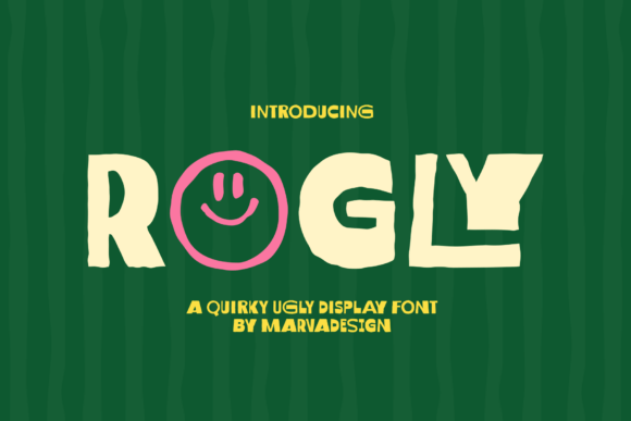 Rogly Display Font Review for Creative Makers and Printables