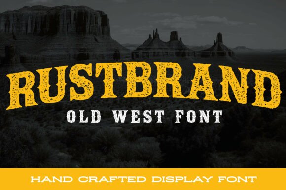 Rustbrand Font for Bold and Rustic Branding