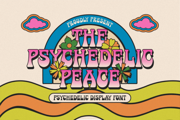 The Psychedelic Peace Font for Bold Branding and Good Vibes